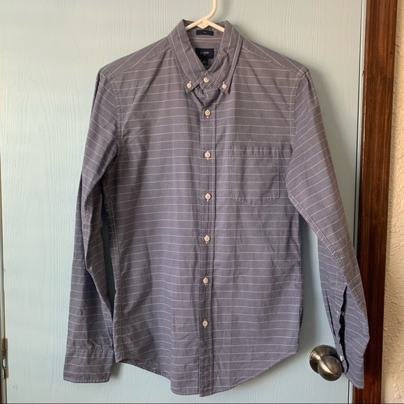 Men J. Crew Button Up Dress Shirt